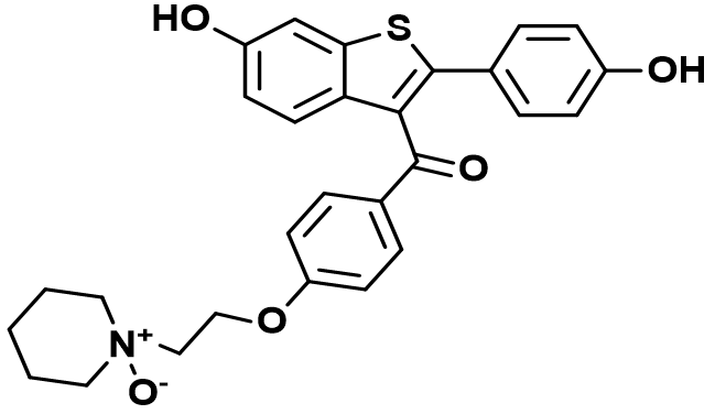 Raloxifene EP Impurity C / Raloxifene BP Impurity C / Raloxifene N-Oxide